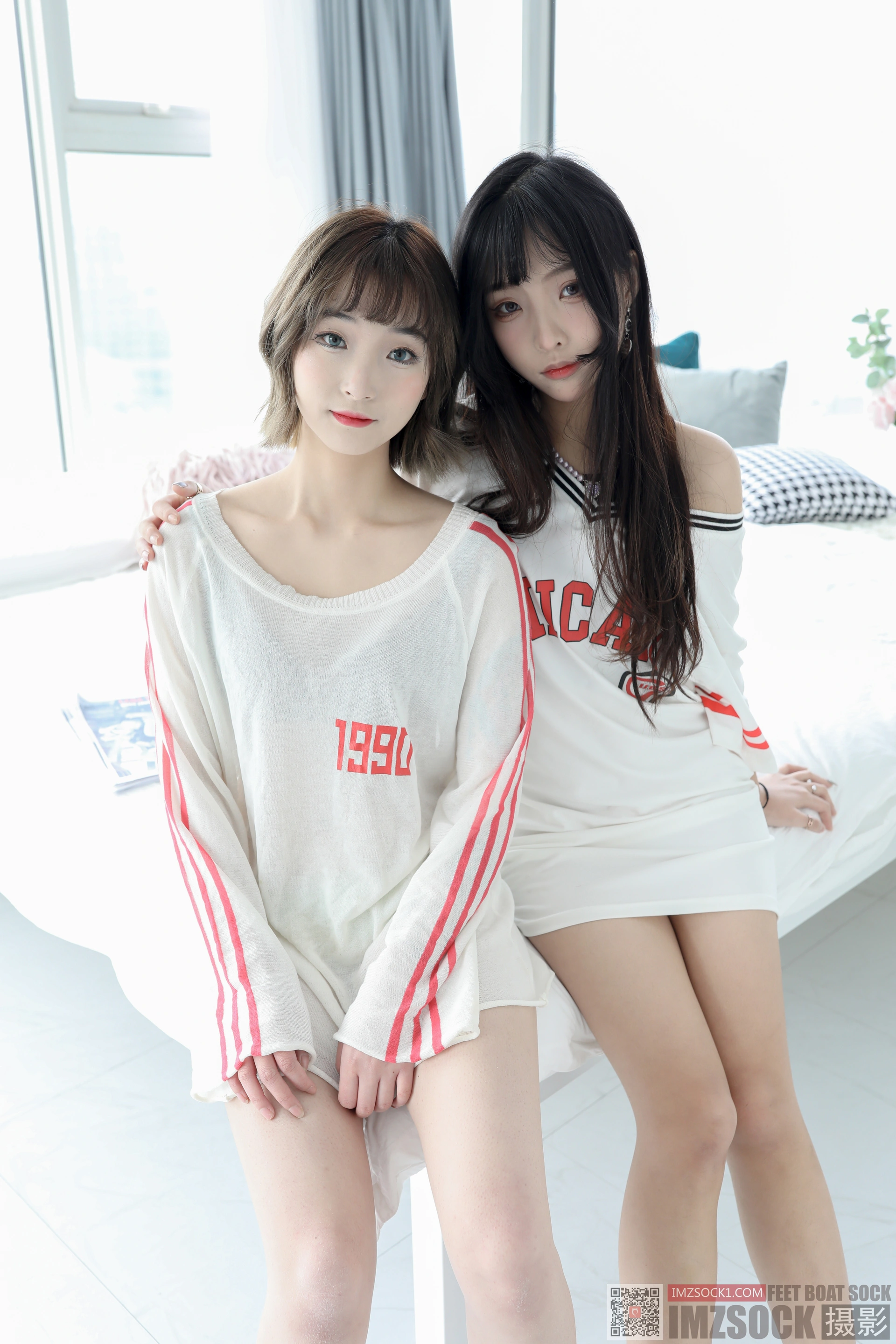 [MZSOCK]爱美足 NO.176 Ella&梦琪 1